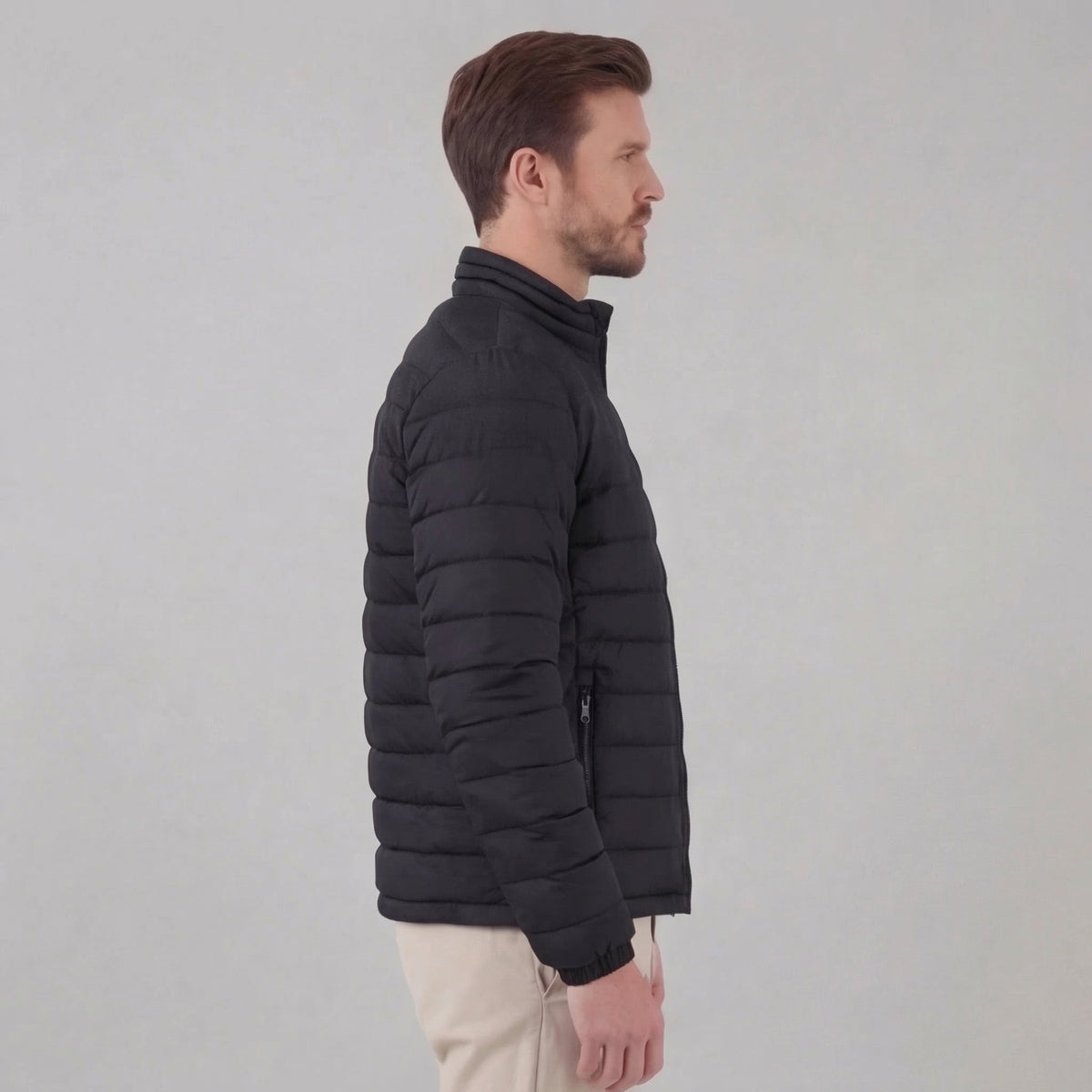 Giacca Uomo Trapuntata Leggera con Zip