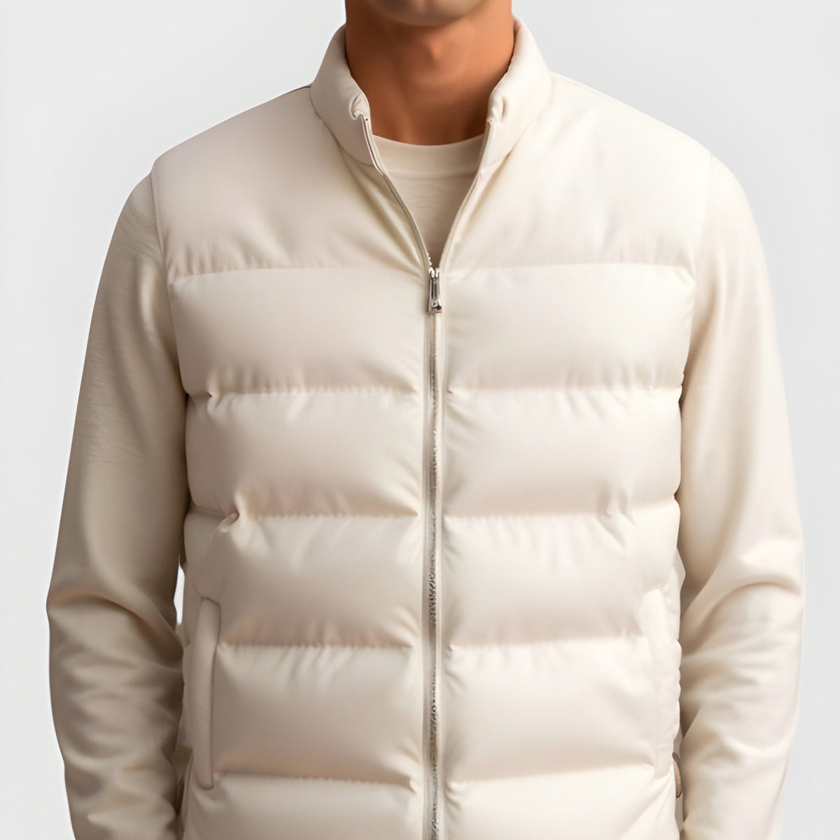 Gilet Piumino Uomo in Piuma d'Anatra