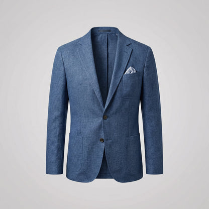 Blazer Uomo in Lino Casual Destrutturato