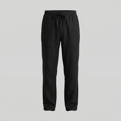Pantaloni Uomo in Lino Slim Fit Leggeri