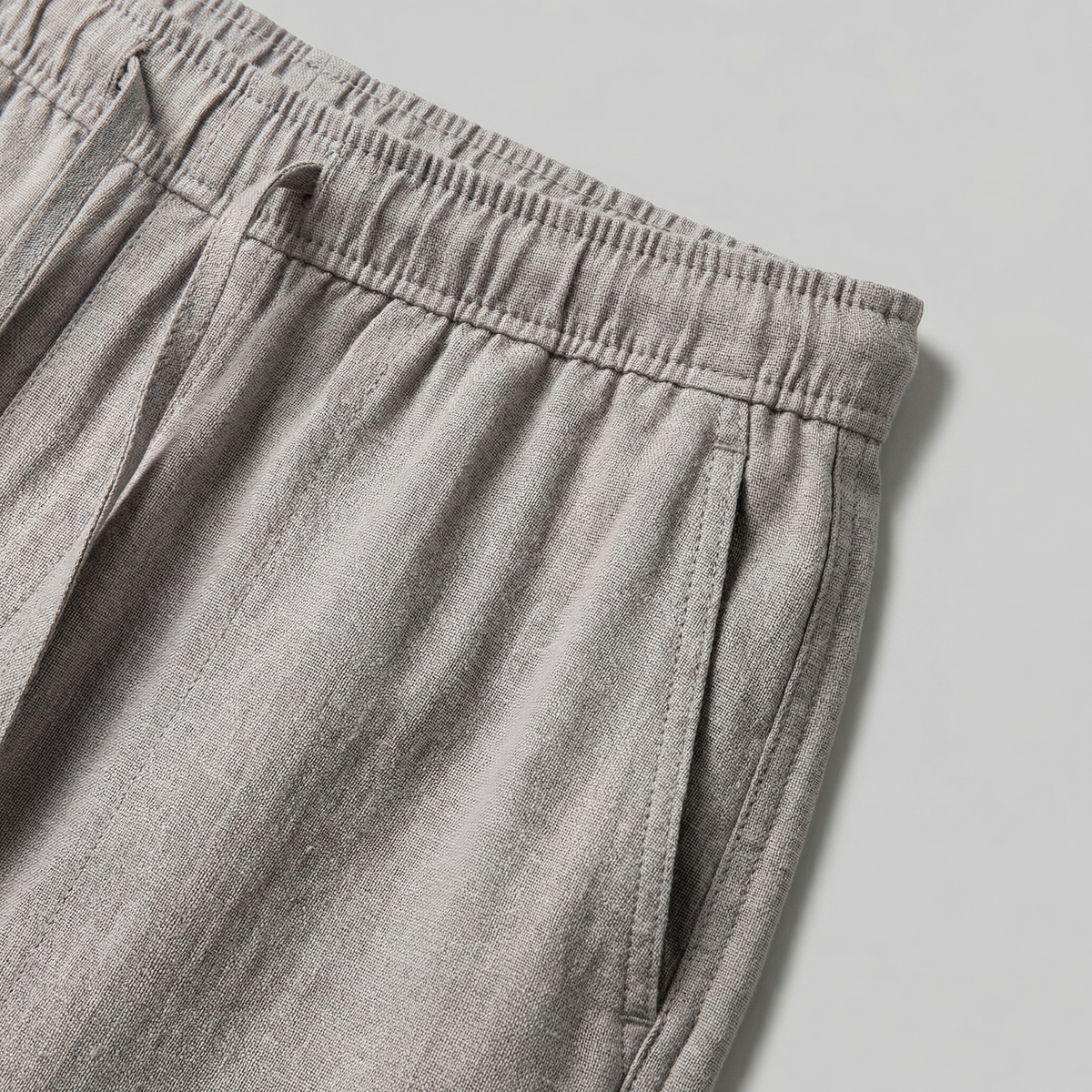 Pantaloni Uomo in Lino Slim Fit Leggeri