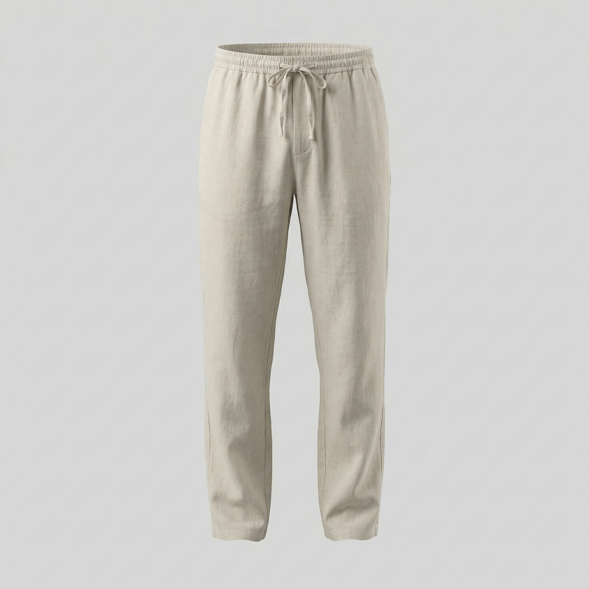 Pantaloni Uomo in Lino Slim Fit Leggeri