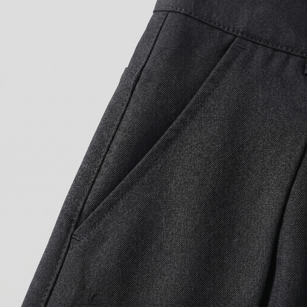 Pantaloni Uomo Sartoriali Gamba Ampia con Pince