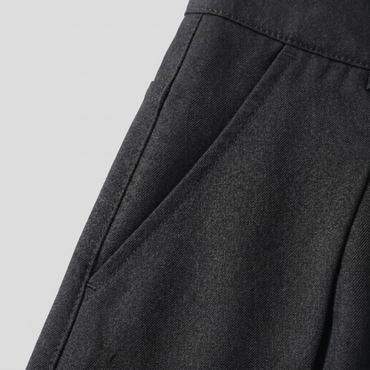 Pantaloni Uomo Sartoriali Gamba Ampia con Pince