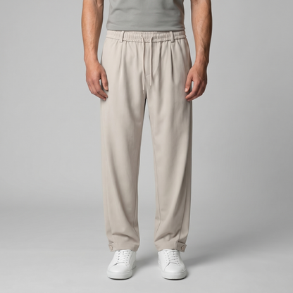 Pantaloni Uomo Affusolati con Coulisse Smart Casual