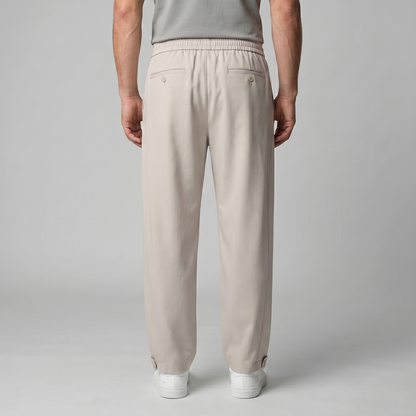 Pantaloni Uomo Affusolati con Coulisse Smart Casual