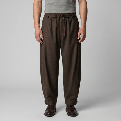Pantaloni Uomo Affusolati con Coulisse Smart Casual