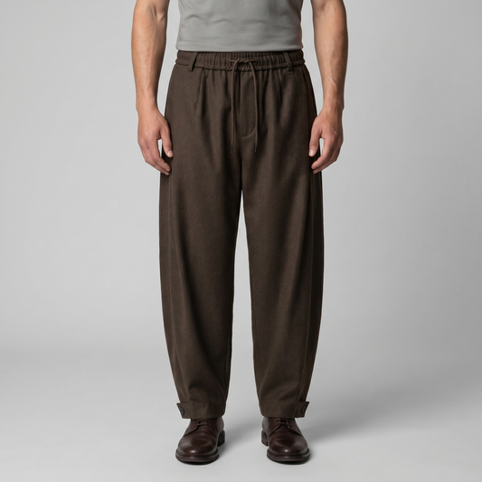 Pantaloni Uomo Affusolati con Coulisse