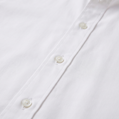 Camicia Uomo Elegante Slim Fit Maniche Lunghe Business