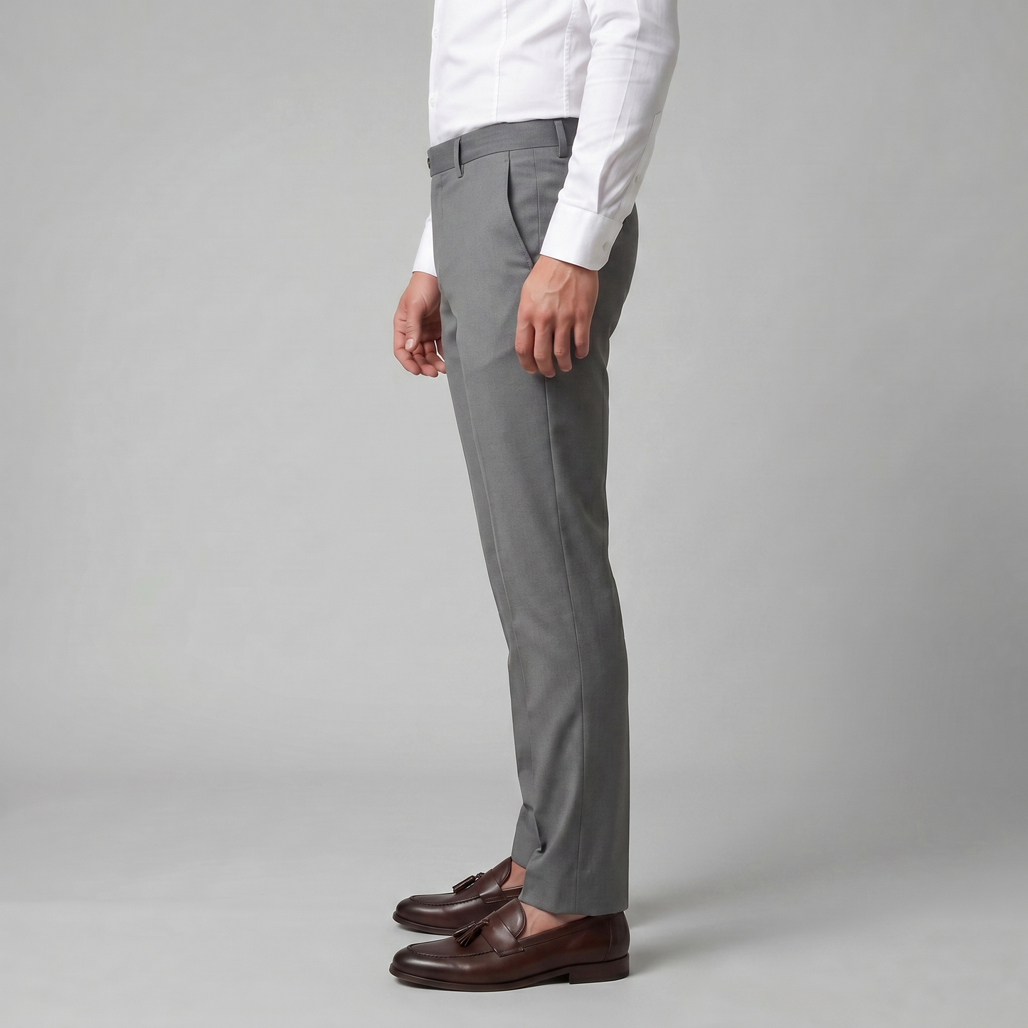 Pantaloni Chino Uomo Gamba Dritta