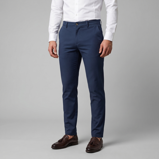 Pantaloni Chino Uomo Gamba Dritta