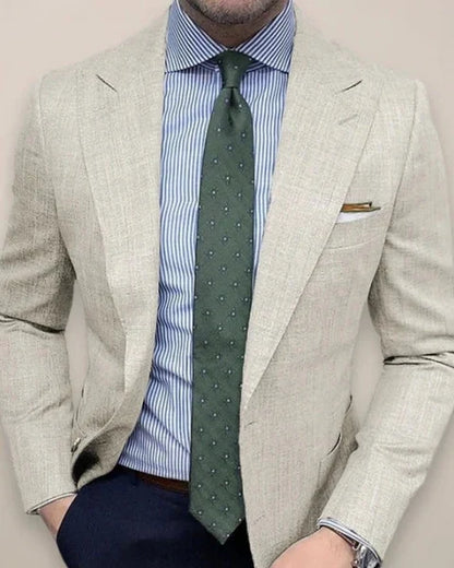 Blazer Uomo Testurizzato Strutturato