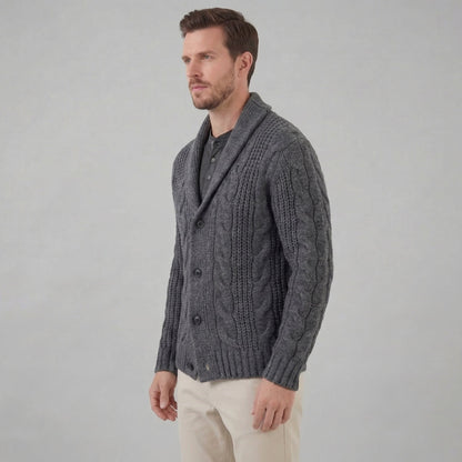 Cardigan Uomo in Lana Morbido Invernale