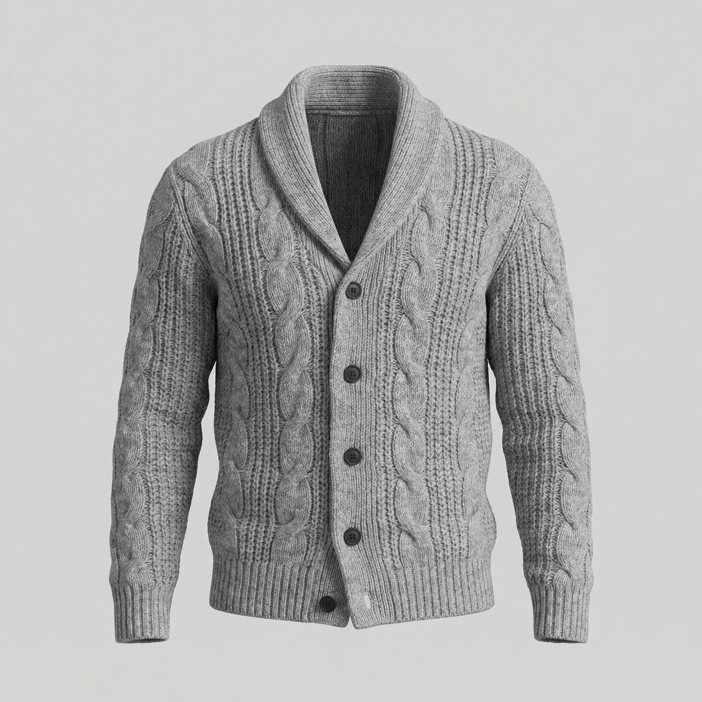 Cardigan Uomo in Lana Morbido Invernale