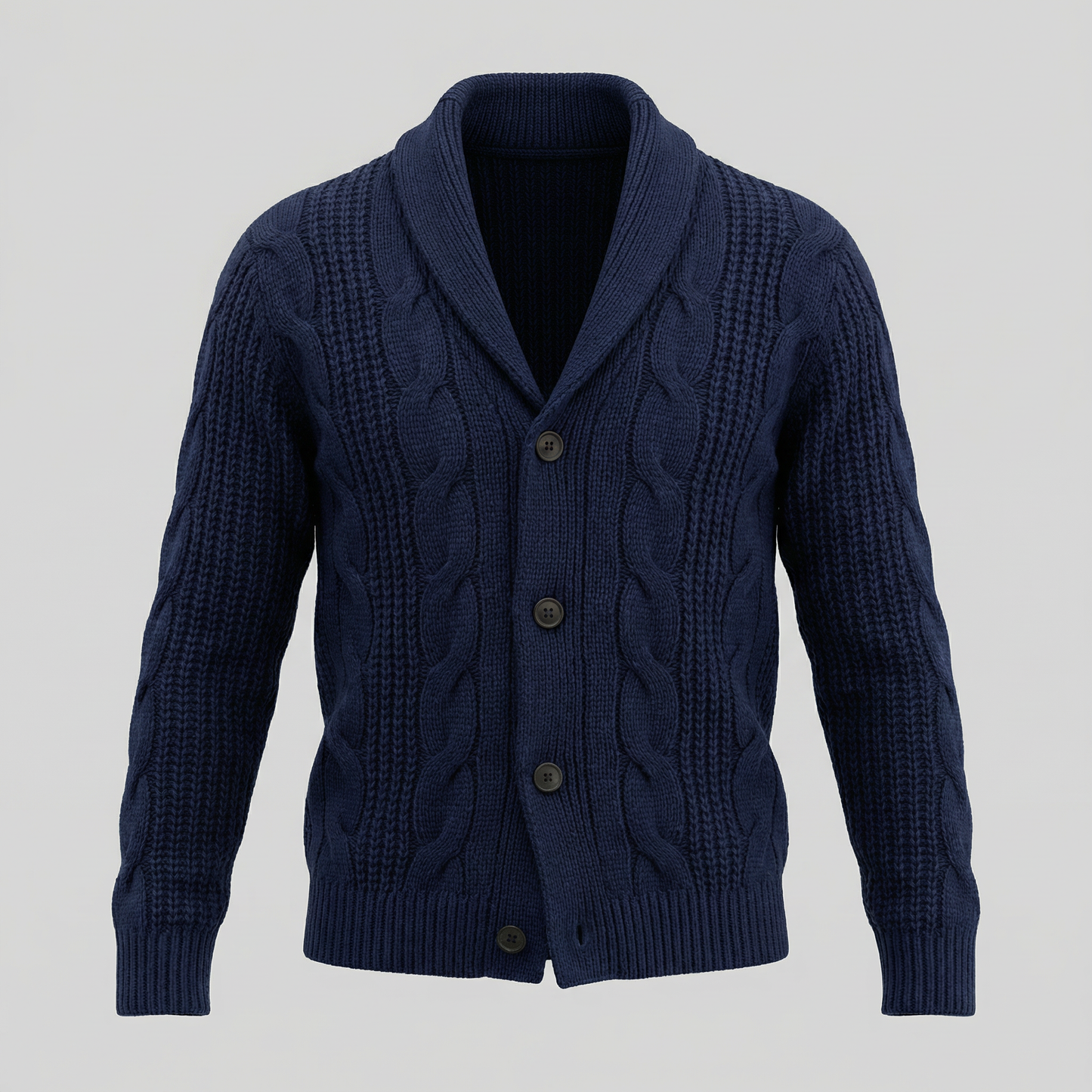 Cardigan Uomo in Lana Morbido Invernale