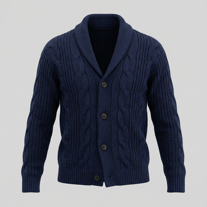 Cardigan Uomo in Lana Morbido Invernale