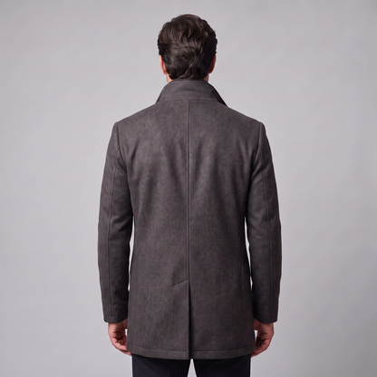 Cappotto Uomo con Gilet Trapuntato Staccabile