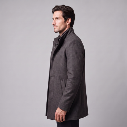 Cappotto Uomo con Gilet Trapuntato Staccabile