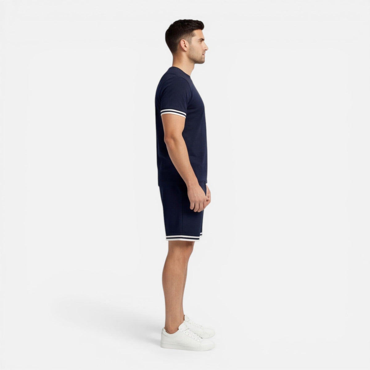 Completo Uomo Estivo Traspirante Casual con Shorts