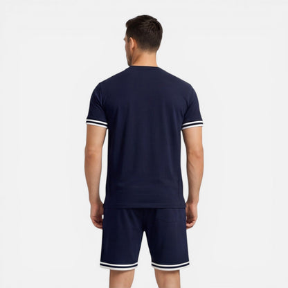 Completo Uomo Estivo Traspirante Casual con Shorts