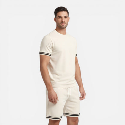 Completo Uomo Estivo Traspirante Casual con Shorts