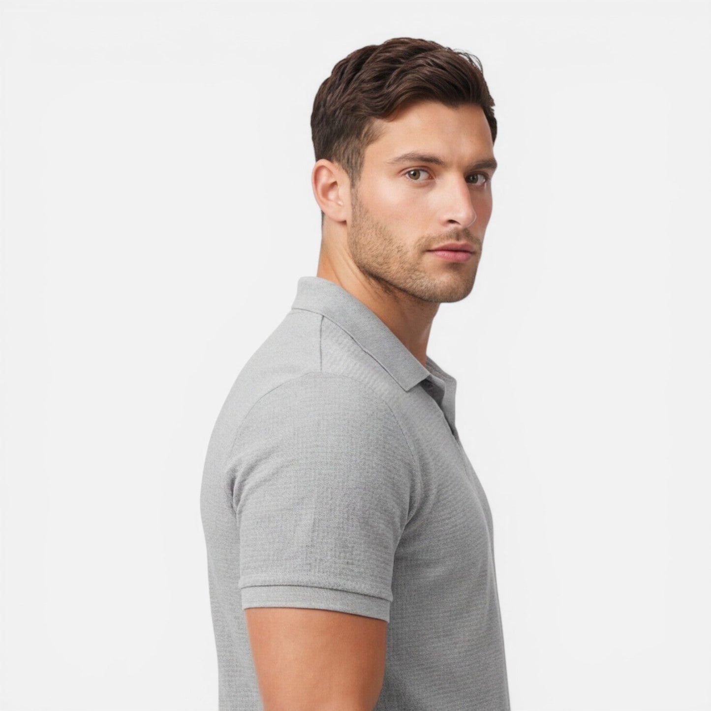 Completo Uomo Polo e Shorts Estivo Slim Fit Cotone