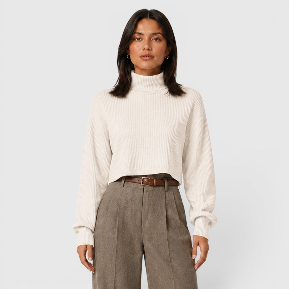 Maglione Dolcevita Donna Premium