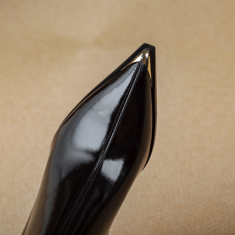 Stella | Stivaletti Donna in Pelle Autentica con Fibbia
