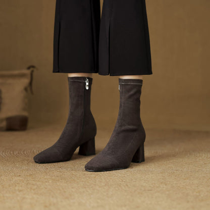 Alba | Stivali Donna in Pelle con Fodera Morbida