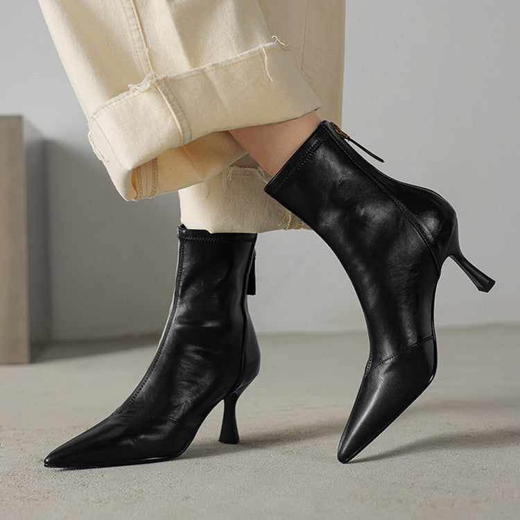 Valentina | Stivali Donna in Pelle Autentica dalla Silhouette Affusolata