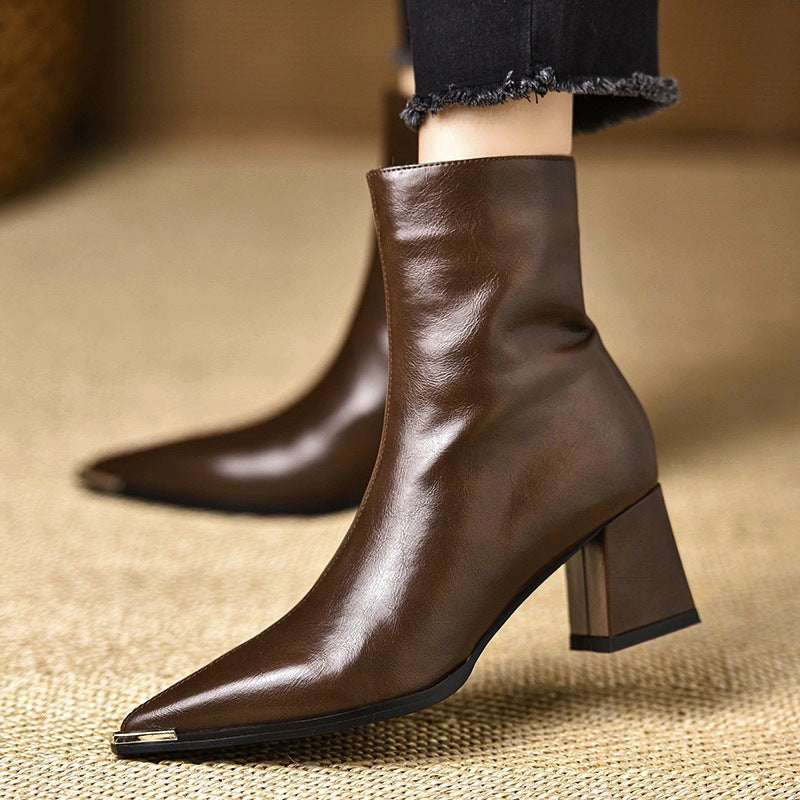 Mirella | Stivali Donna in Pelle Premium a Punta