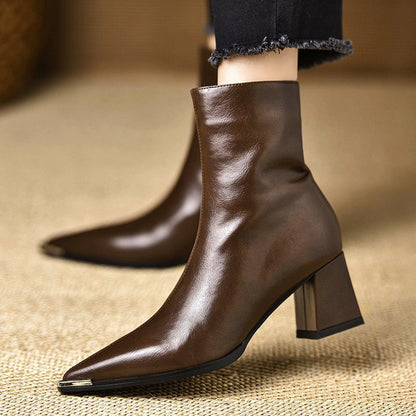 Mirella | Stivali Donna in Pelle Premium a Punta