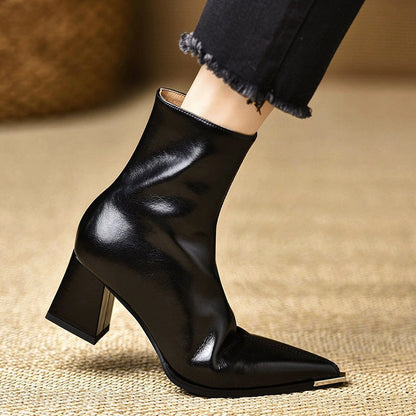 Mirella | Stivali Donna in Pelle Premium a Punta
