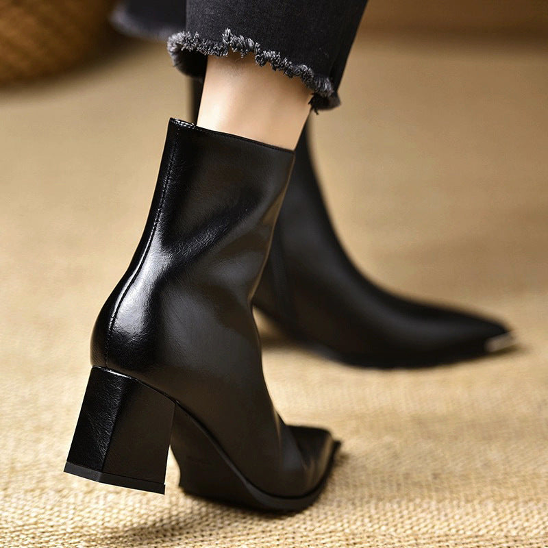 Mirella | Stivali Donna in Pelle Premium a Punta