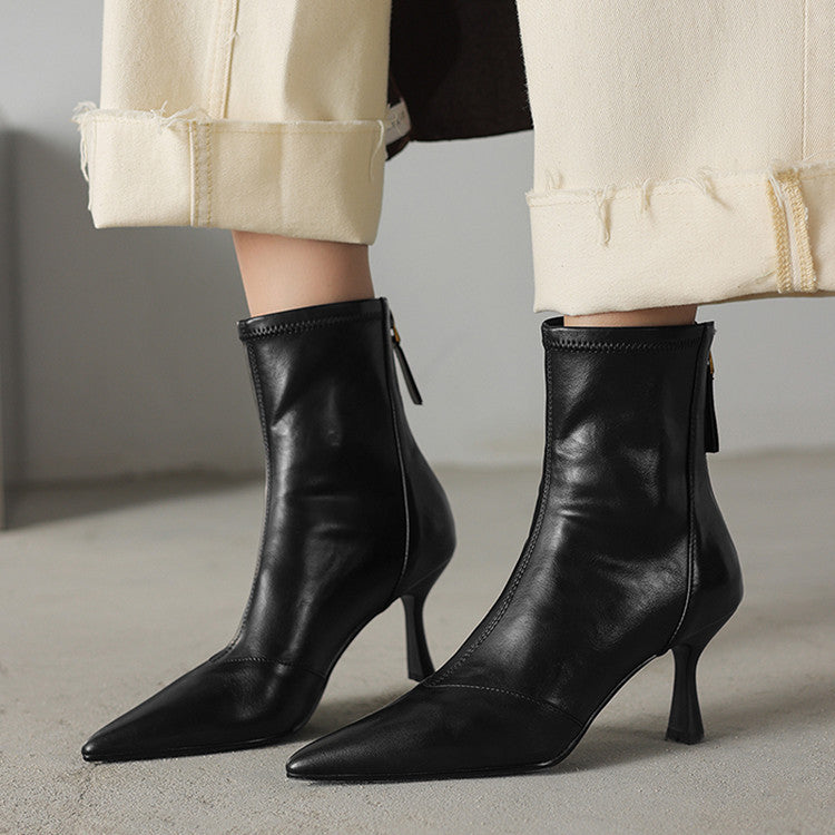 Valentina | Stivali Donna in Pelle Autentica dalla Silhouette Affusolata