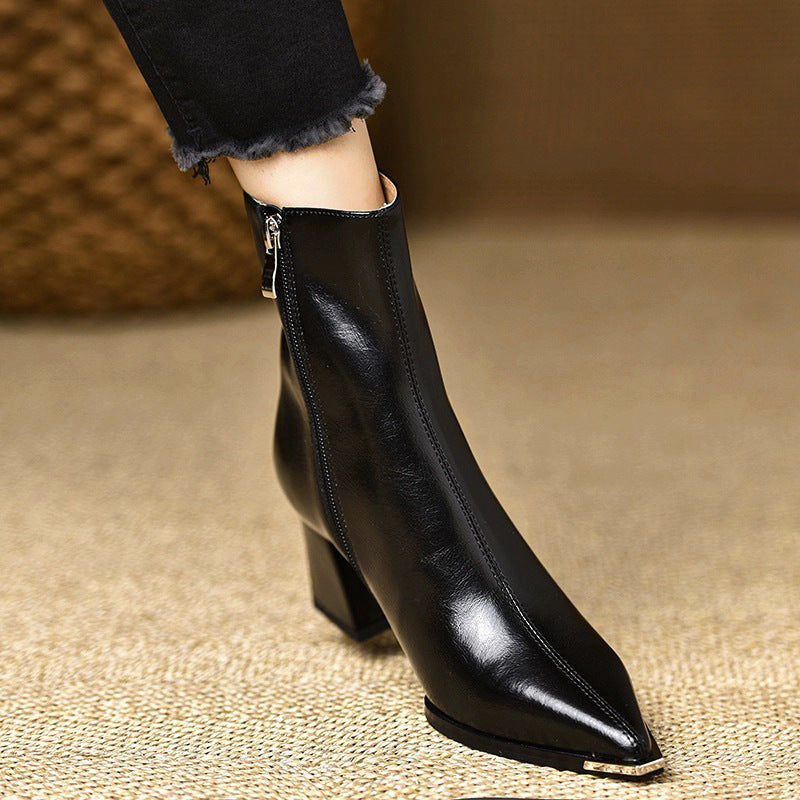 Mirella | Stivali Donna in Pelle Premium a Punta