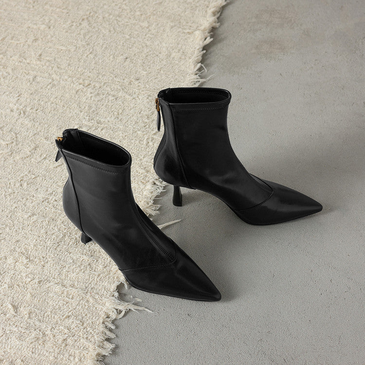 Valentina | Stivali Donna in Pelle Autentica dalla Silhouette Affusolata