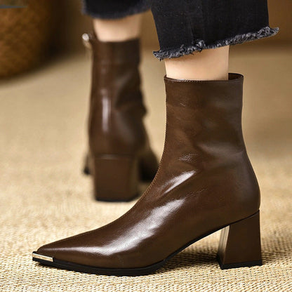Mirella | Stivali Donna in Pelle Premium a Punta