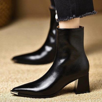 Mirella | Stivali Donna in Pelle Premium a Punta