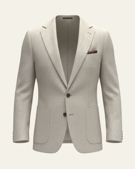 Blazer Uomo Testurizzato Strutturato