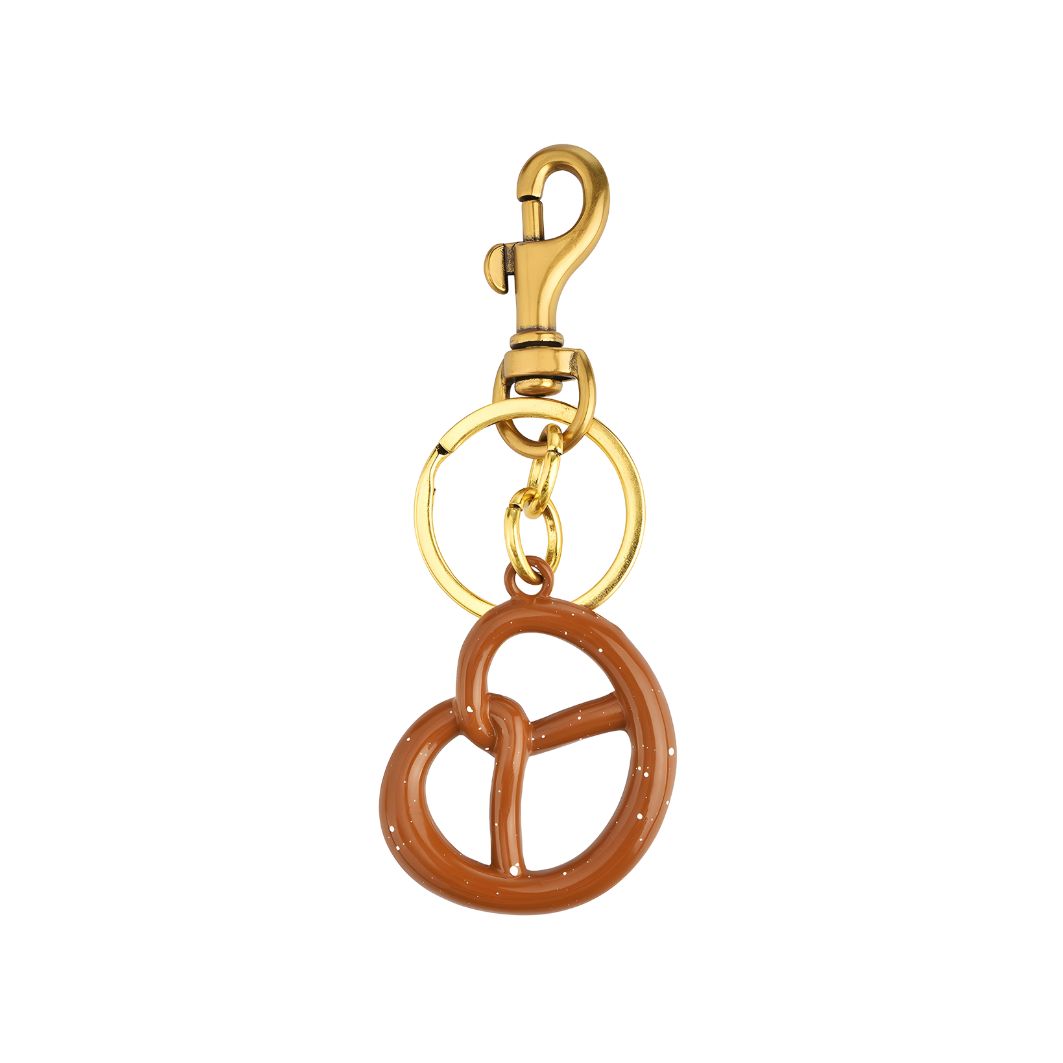 Portachiavi Pretzel Dorato