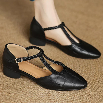 Scarpe Mary Jane Donna con Cinturino a T