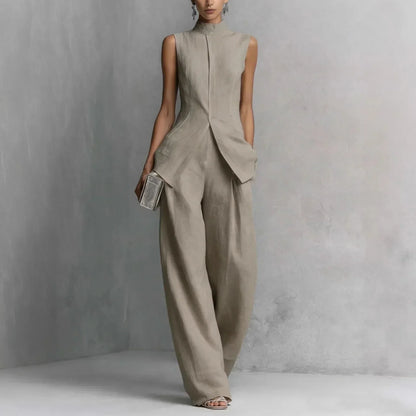 Alba | Completo Donna con Tasche sui Pantaloni