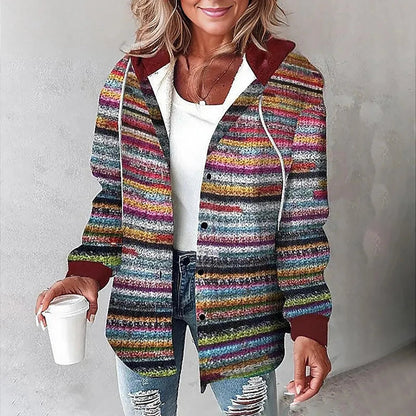 Élise | Overshirt Imbottito con Cappuccio