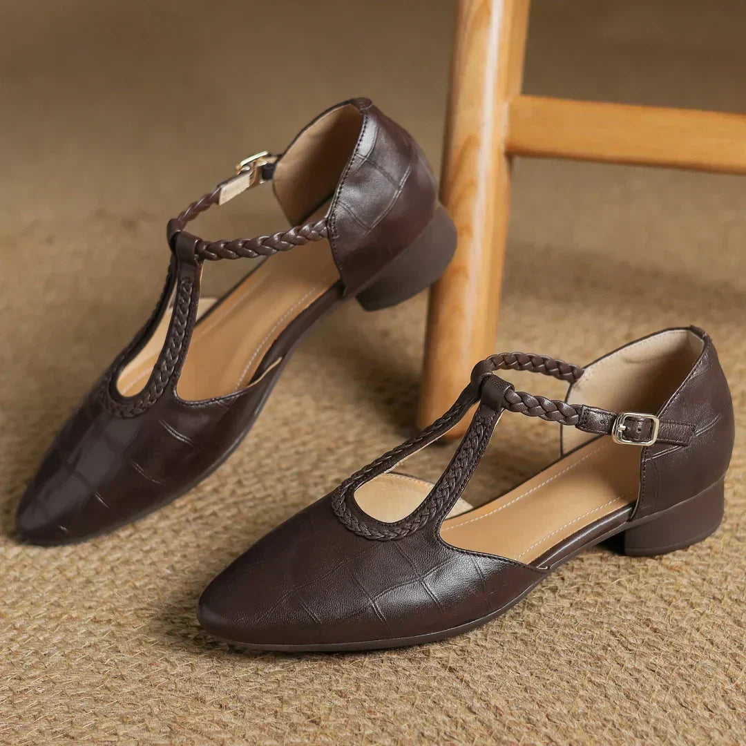 Scarpe Mary Jane Donna con Cinturino a T