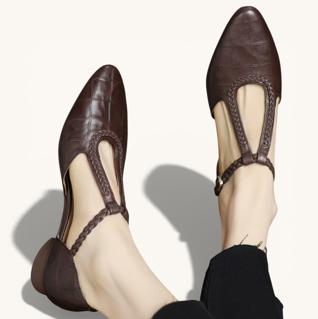 Scarpe Mary Jane Donna con Cinturino a T