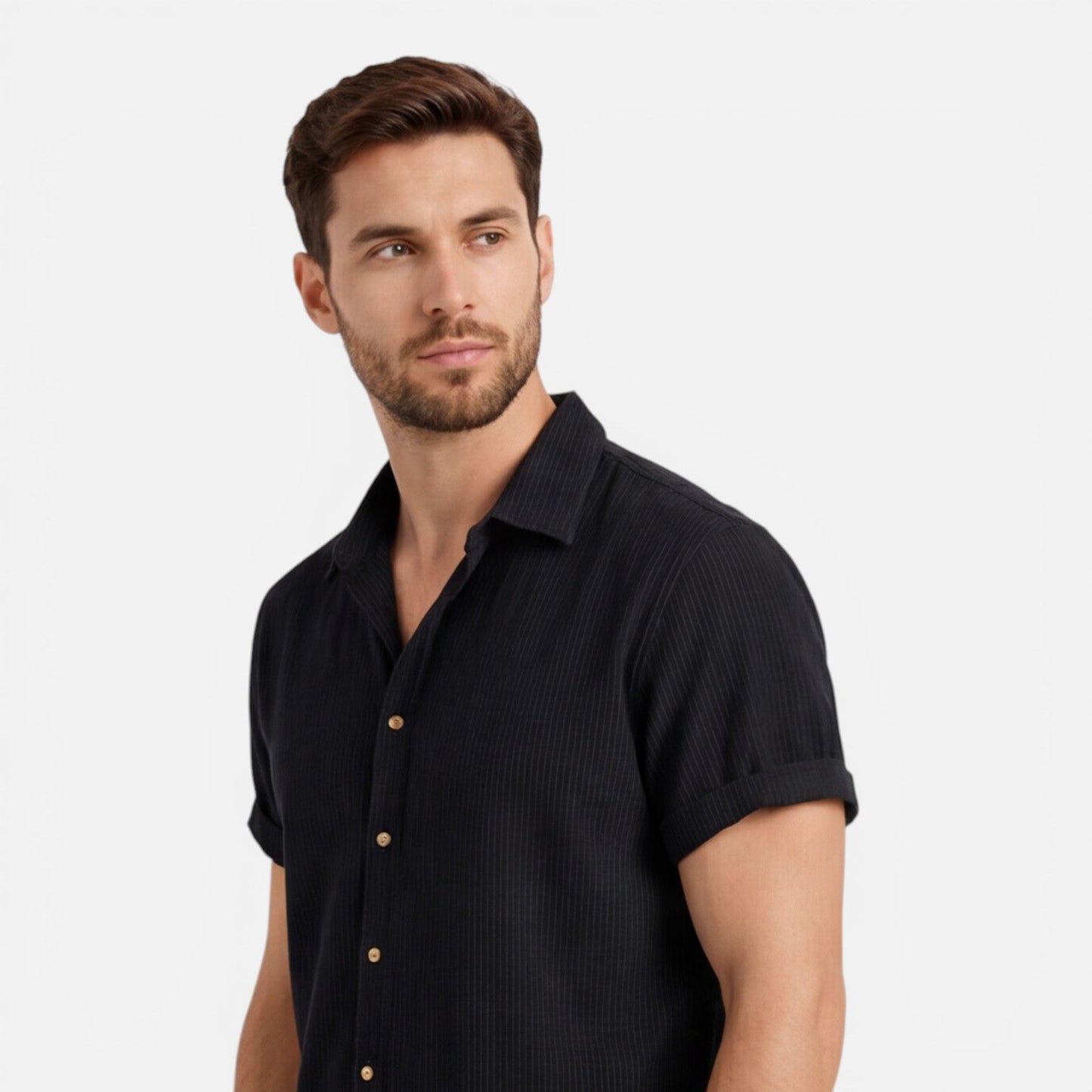 Completo Uomo Camicia e Shorts Leggero Estivo Co-Ord