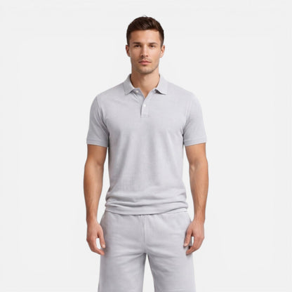 Completo Uomo Polo e Shorts Slim Fit Estivo Casual
