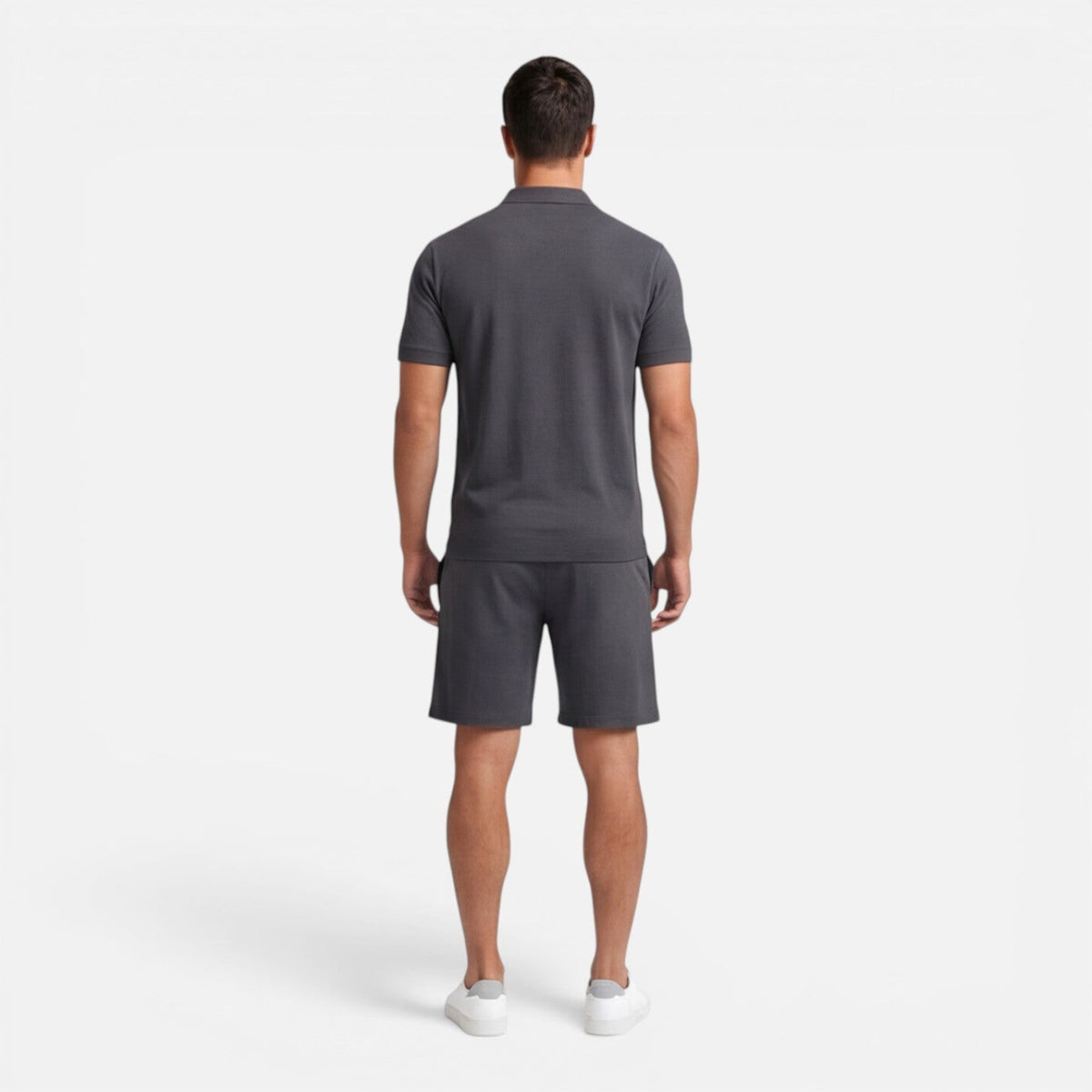 Completo Uomo Polo e Shorts Slim Fit Estivo Casual