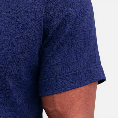 Camicia Uomo Manica Corta Estiva Leggera Traspirante Slim Fit